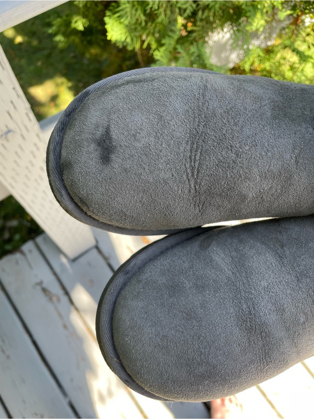 UGG Boots Classic Mini II size 7 Gray - Picture 8 of 14